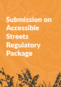 Submission on Accessible Streets 100